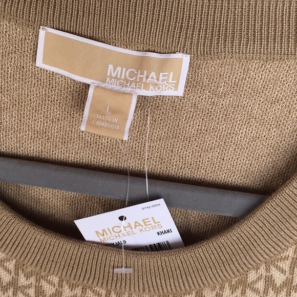 NWT MICHAEL by MK Sleeveless Sweater - Picture 4 of 5